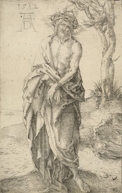 El Hombre de Dolores con Manos Atadas de Albrecht Dürer