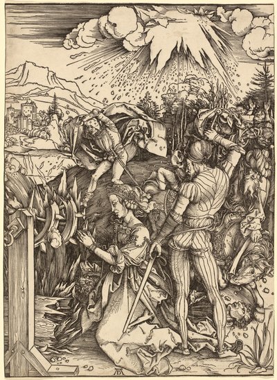 El martirio de Santa Catalina de Albrecht Dürer