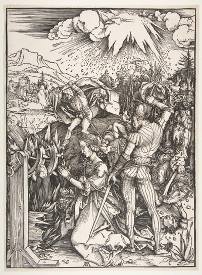 El Martirio de Santa Catalina de Alejandría de Albrecht Dürer