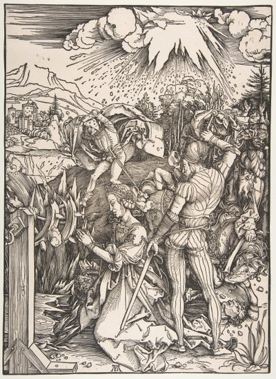 El martirio de Santa Catalina de Albrecht Dürer