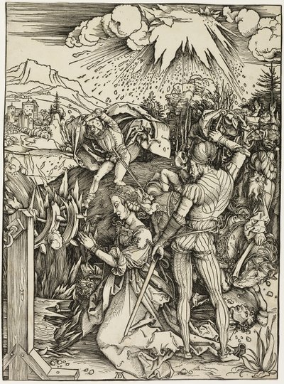 El martirio de Santa Catalina de Albrecht Dürer