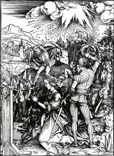 El martirio de Santa Catalina de Albrecht Dürer