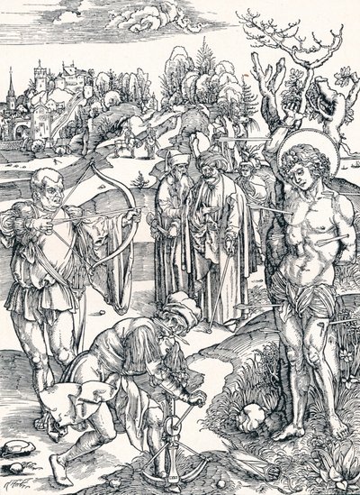 El martirio de San Sebastián de Albrecht Dürer