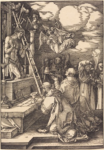 La misa de San Gregorio de Albrecht Dürer