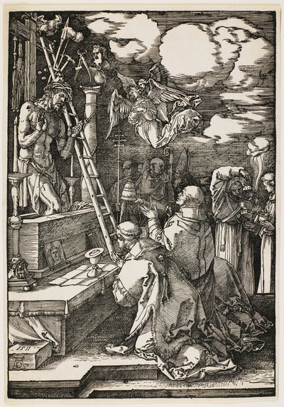 La misa de san Gregorio de Albrecht Dürer