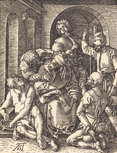 La Burla de Cristo, probablemente c. 1509-1510 de Albrecht Dürer
