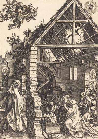 La Natividad, c. 1502-1504 de Albrecht Dürer