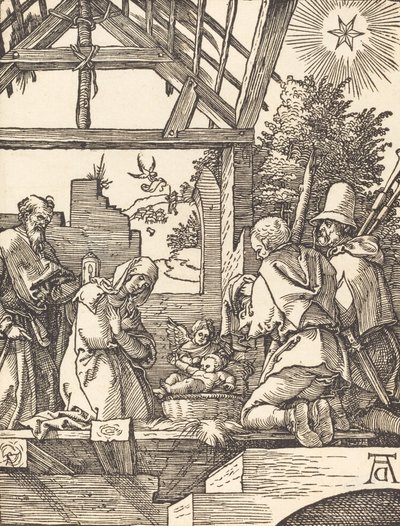 La Natividad, probablemente c. 1509-1510 de Albrecht Dürer