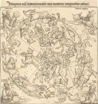 Hemisferio Celestial Norte de Albrecht Dürer