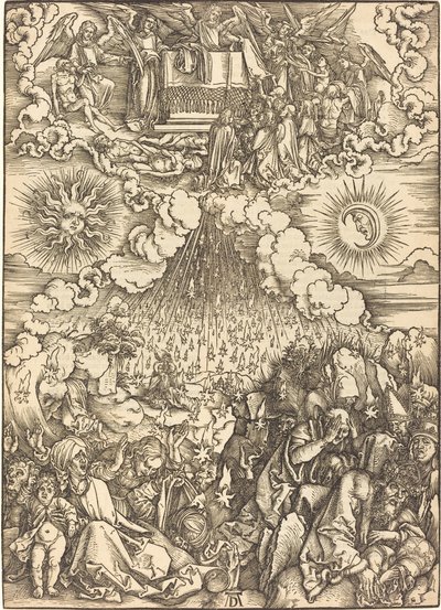 La apertura del quinto y sexto sello de Albrecht Dürer