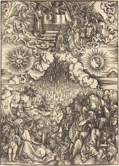 La Apertura del Quinto y Sexto Sellos de Albrecht Dürer