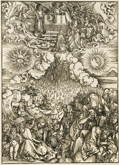 Apertura del Quinto y Sexto Sellos de Albrecht Dürer