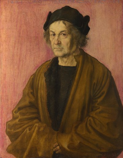 El padre del pintor de Albrecht Dürer