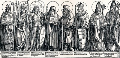 Los santos patronos de Austria, 1515 1906 de Albrecht Dürer