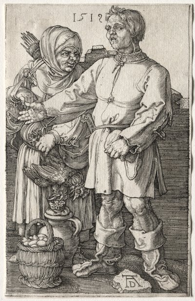 Los Campesinos en el Mercado de Albrecht Dürer