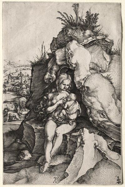 La penitencia de San Juan Crisóstomo, c. 1497 de Albrecht Dürer