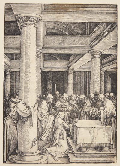 La Presentación en el Templo de Albrecht Dürer