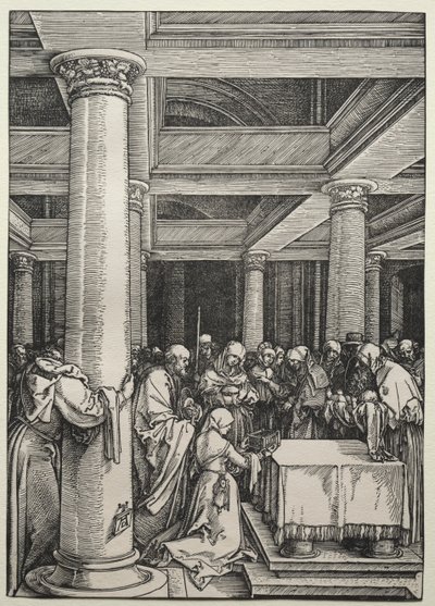 La presentación de Cristo en el templo, c. 1504-1505 de Albrecht Dürer