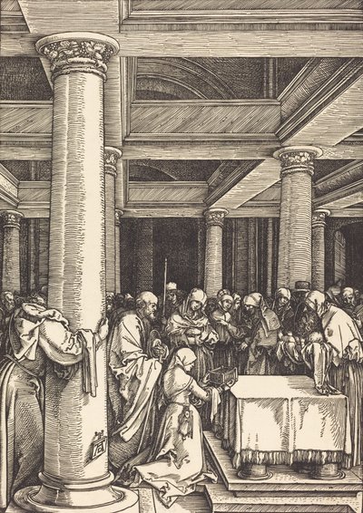 La Presentación de Cristo en el Templo de Albrecht Dürer