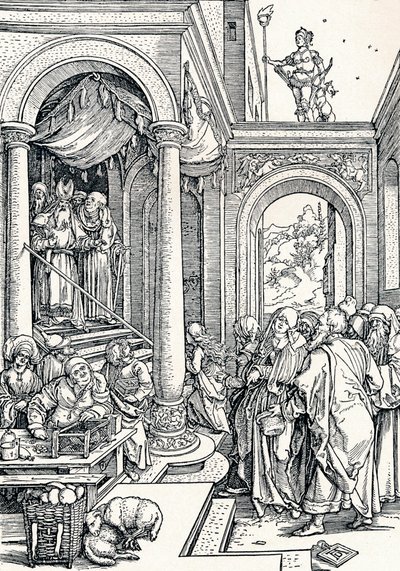 La presentación de la Virgen en el Templo, 1506 1906 de Albrecht Dürer