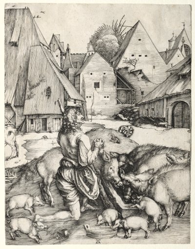 The Prodigal Son de Albrecht Dürer