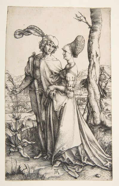 El Paseo, ca. 1498 de Albrecht Dürer