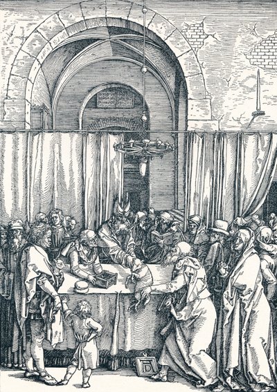 El rechazo de la ofrenda de Joaquín, 1506 1906 de Albrecht Dürer