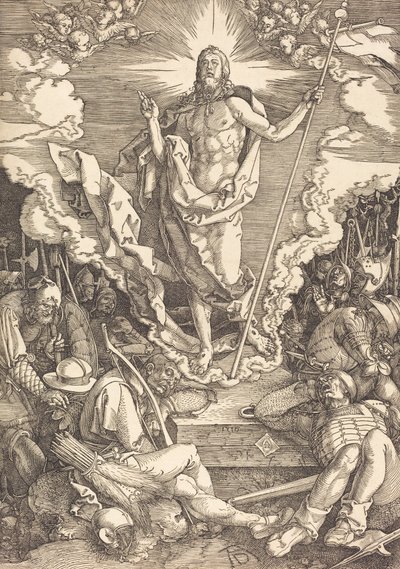 La resurrección, 1510 de Albrecht Dürer
