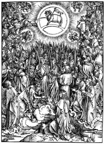 La revelación de San Juan Apocalipsis, c1498 de Albrecht Dürer