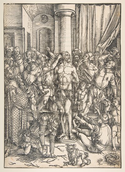 La flagelación de Cristo de Albrecht Dürer