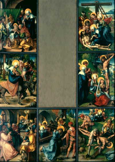 Los siete dolores de la Virgen de Albrecht Dürer