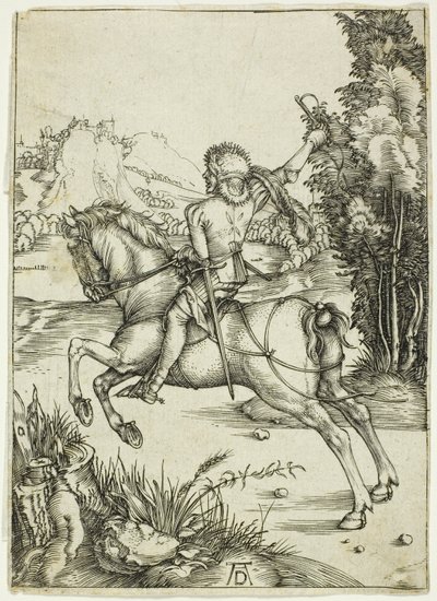 El pequeño mensajero de Albrecht Dürer