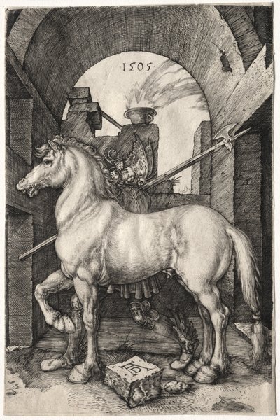 El caballo pequeño de Albrecht Dürer