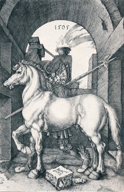 El caballo pequeño, 1505 1906 de Albrecht Dürer