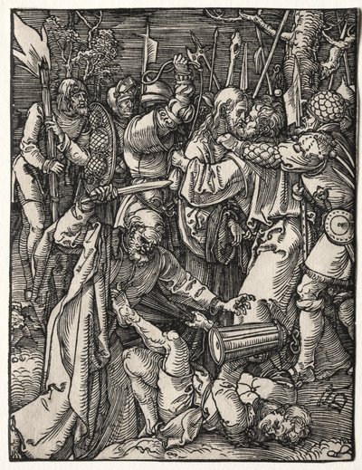 The Small Passion:  The Betrayal of Christ de Albrecht Dürer