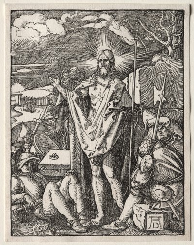 La Pequeña Pasión: La Resurrección, 1509-1511 de Albrecht Dürer