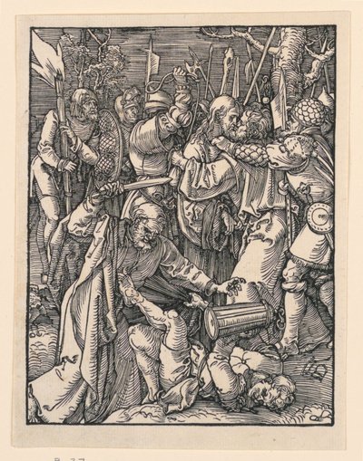 La captura de Cristo, de la serie La pequeña pasión de Albrecht Dürer