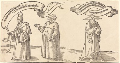 El maestro, el clérigo y la providencia de Albrecht Dürer