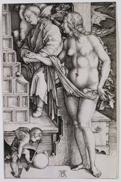 La tentación de la ociosa de Albrecht Dürer
