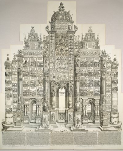 El arco triunfal de Maximiliano de Albrecht Dürer