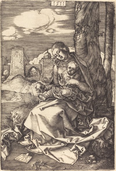 La Virgen y el Niño con la pera de Albrecht Dürer