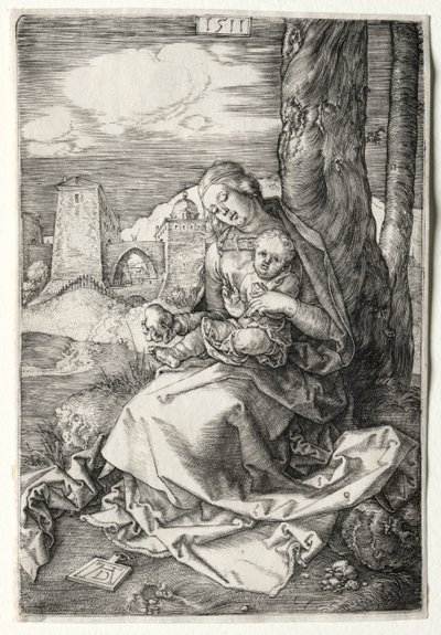 La Virgen y el Niño con la pera de Albrecht Dürer