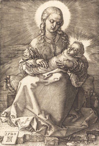 La Virgen con el Niño envuelto, 1520 de Albrecht Dürer