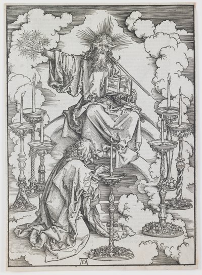 La Visión de los Siete Candeleros, de la serie “El Apocalipsis” de Albrecht Dürer