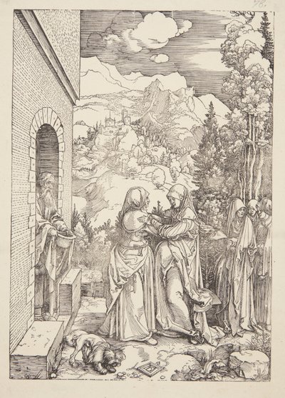 La Visitación de Albrecht Dürer