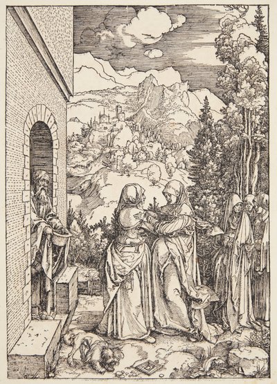 La Visitación de Albrecht Dürer