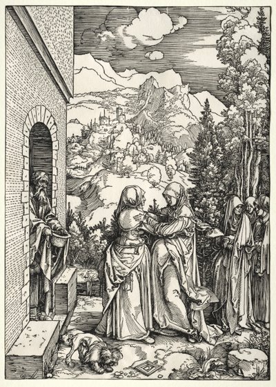 La Visitación de Albrecht Dürer