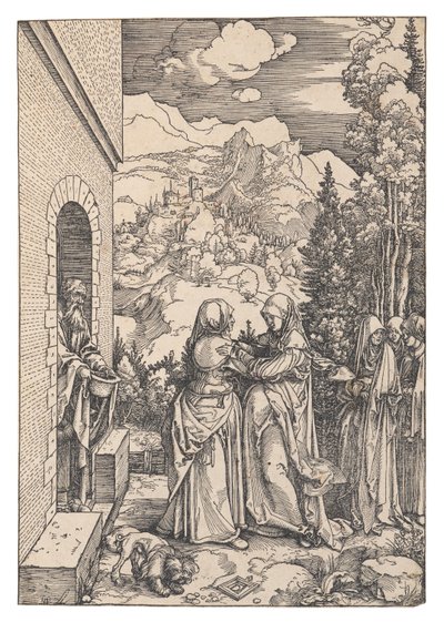 La Visitación, 1503 de Albrecht Dürer