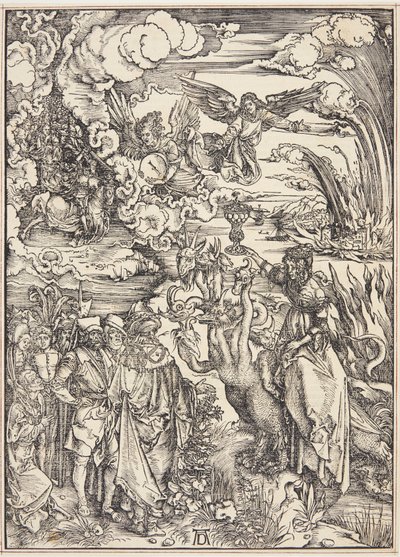 La ramera de Babilonia de Albrecht Dürer
