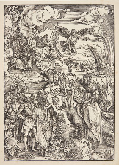La ramera de Babilonia de Albrecht Dürer